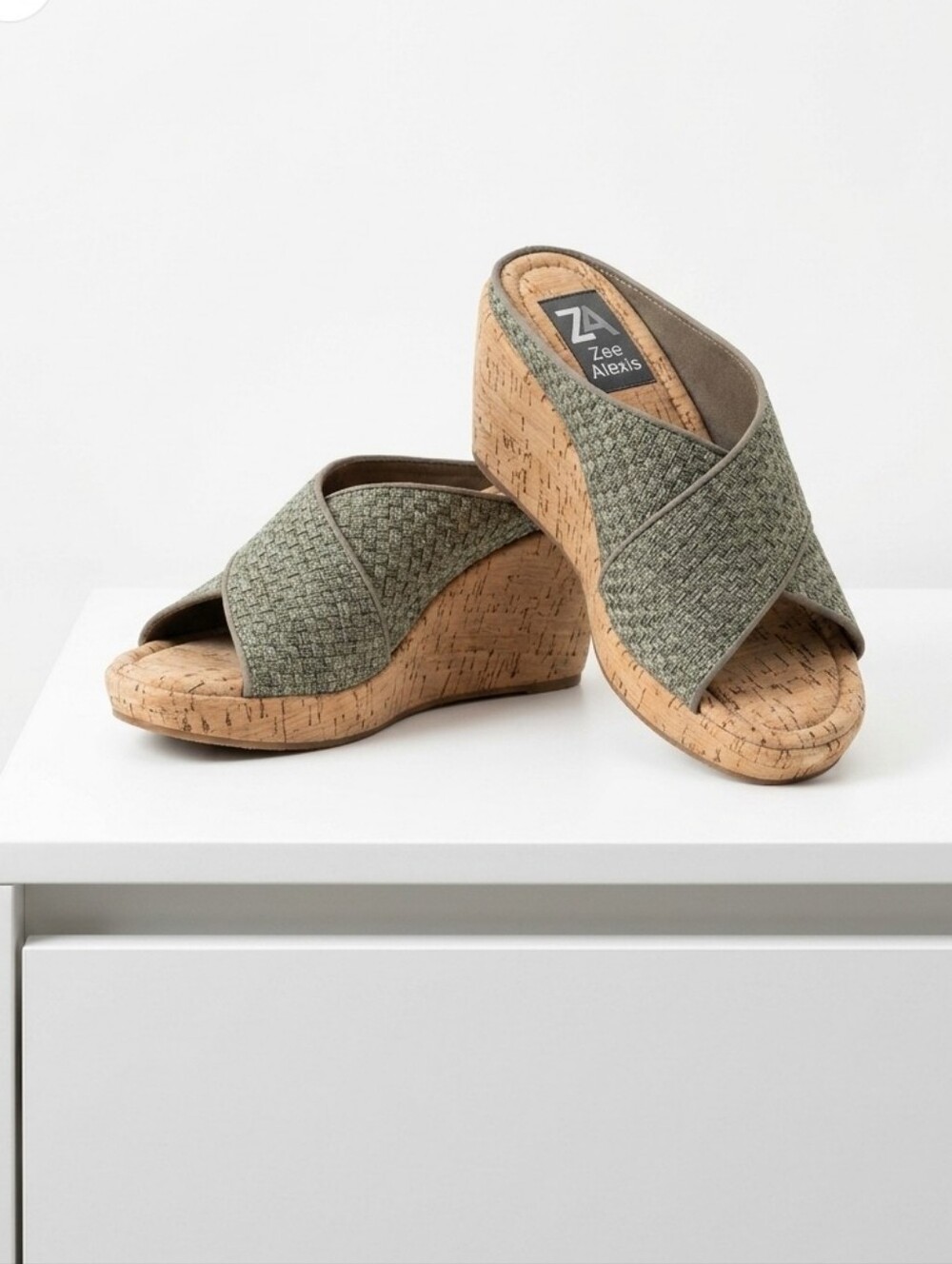 Zee Alexis Cork Espadrille Size 8 NEW